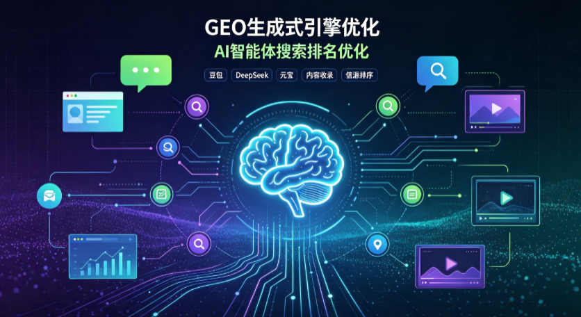 玉州区GEO 浪潮来袭：生成式引擎优化崛起，创作者争抢豆包、DeepSeek、元宝智能体流量入口